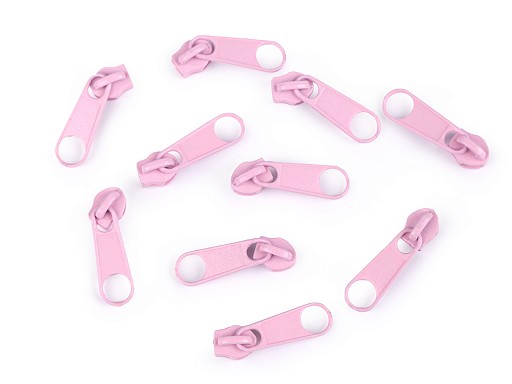 Zipper - 3mm - rosa