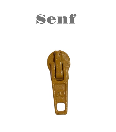 Zipper - 6mm - senf