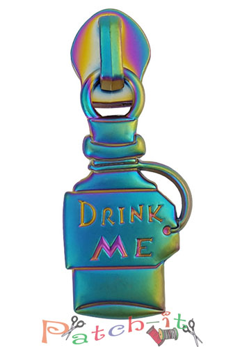Bottle - Zipper - rainbow