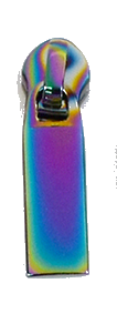 Zipper - 3mm - rainbow