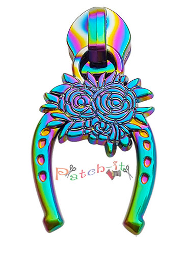 Hufeisen - Zipper - rainbow