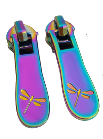 Zipper - 3mm - Libelle - rainbow matt