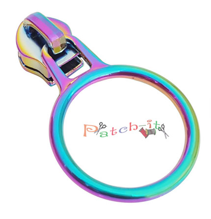 Ring - Zipper - rainbow