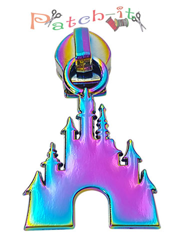 Castle - Zipper - rainbow